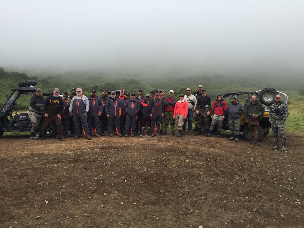 Wounded Warrior trip to Kodiak Alaska 2016