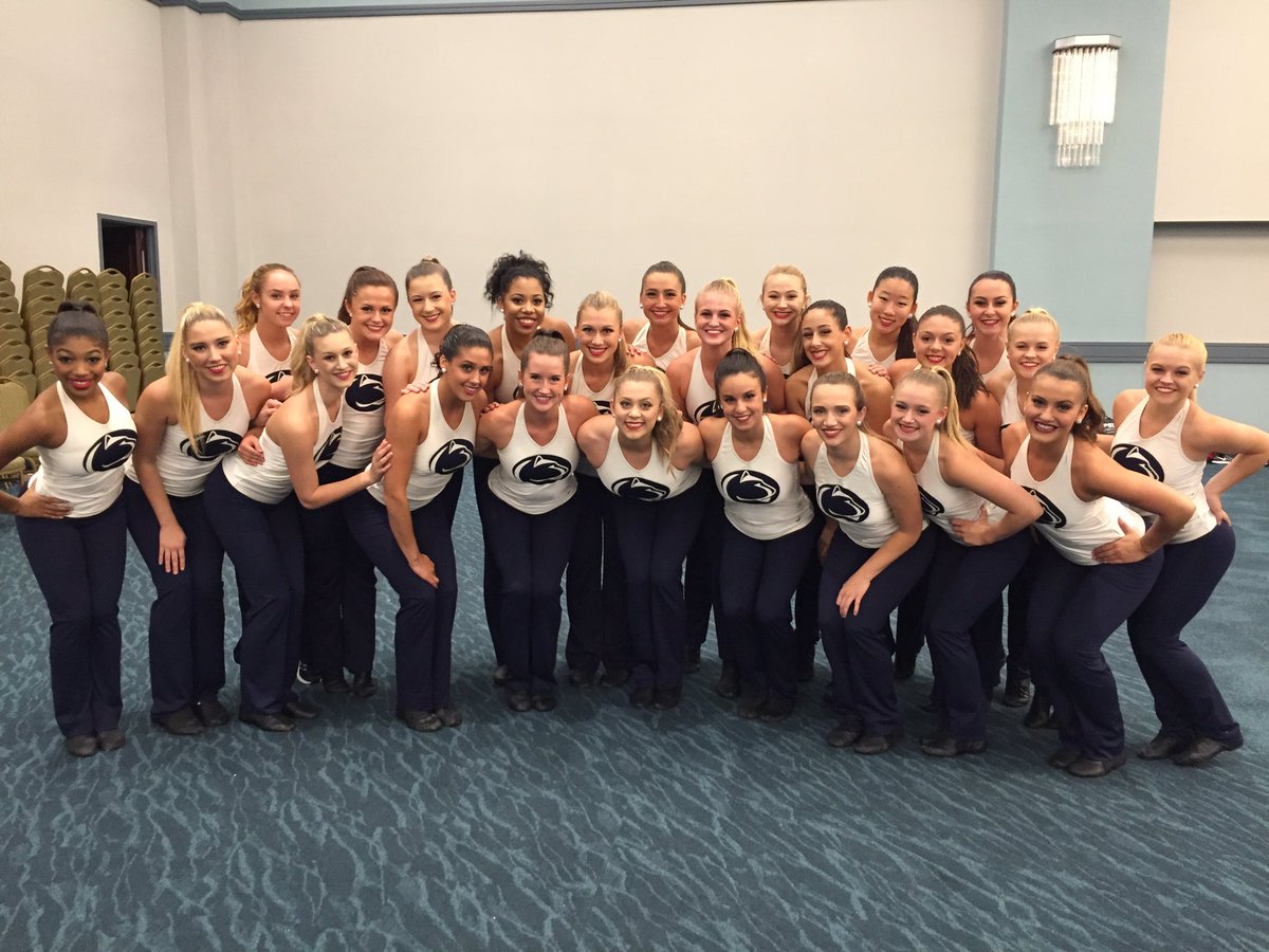 Coach Julie says, good luck and she is very proud of you! <a href="/PSULionettes/">Penn State Lionettes</a> #ndacollege #theworkisworthit