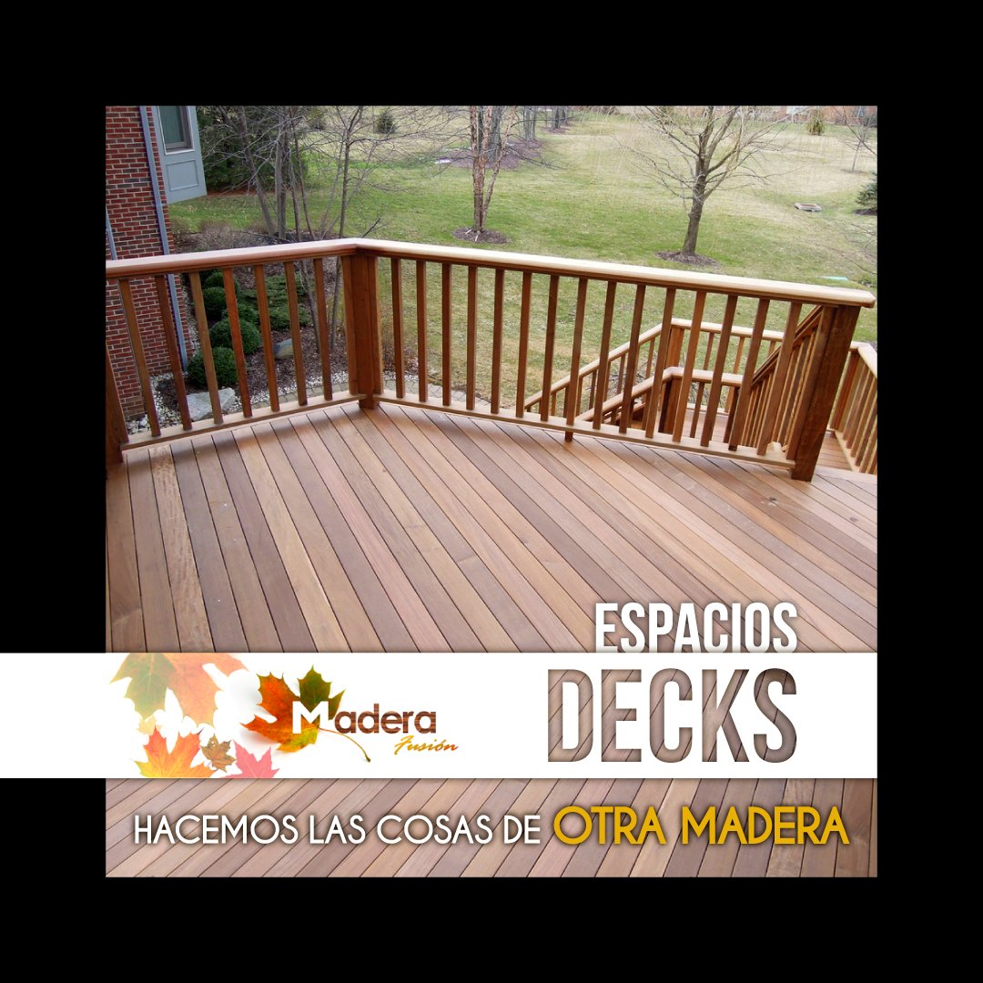 maderafusion's tweet photo. Si te gusta todo hecho a tu medida, los espacios Decks son para ti https://t.co/TMh4m3XwkR