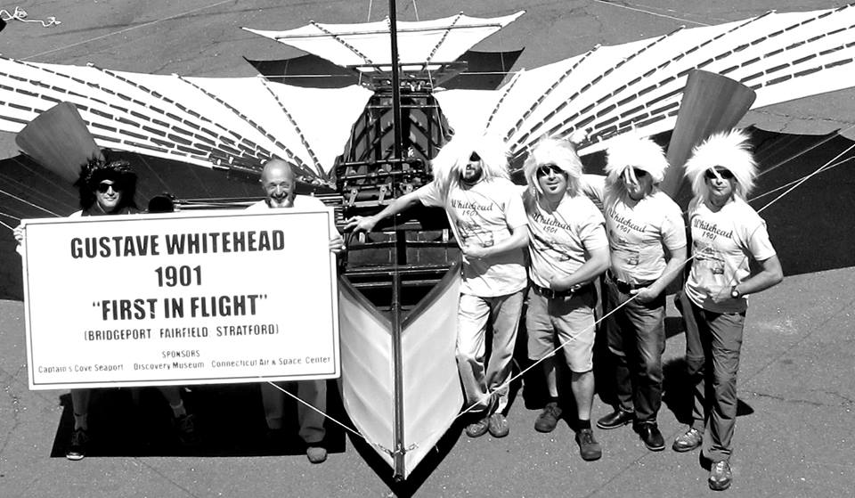 Happy Gustave Whitehead Day!  goo.gl/r0Km6D 115th Anniv of 1st Flight 
#RedBullFlugtag #Fairfield #visitCT