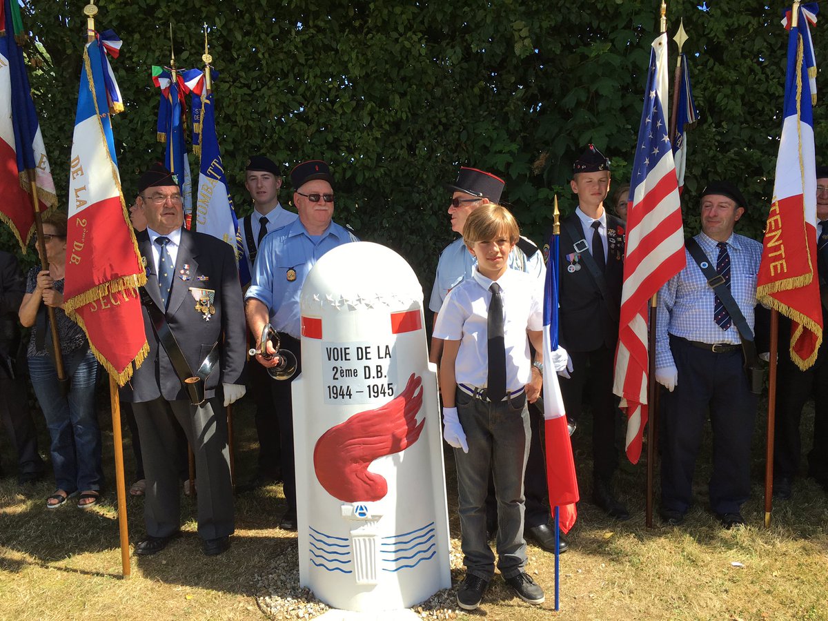 senateur61's tweet image. #RouteLeclerc #Chahains nous nous rapprochons de l'Alsace et du serment de #Koufra @andre_reichardt