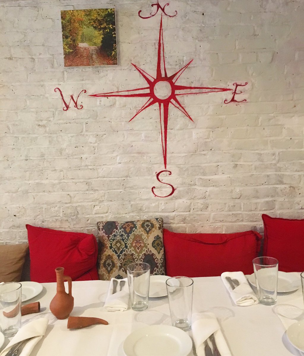 REDCOMPASSny's tweet photo. We are open for lunch, dinner, and brunch! Join us and enjoy our #Georgian food in the #LowerEastSide #RedCompassNYC https://t.co/rbV8rFqYTE