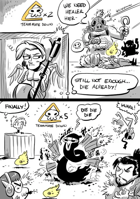 Devilish #mercy #overwatch #reaper 