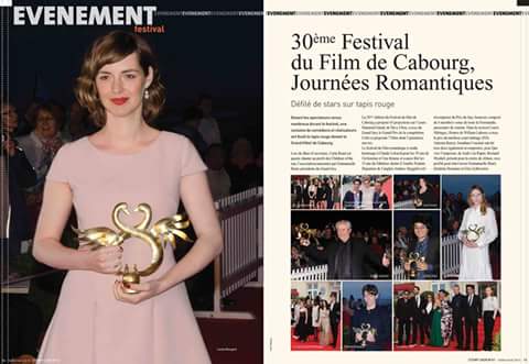 jchelainephoto's tweet photo. publi @stempmagcaen au @FestFilmCabourg #stempmag #festivalcabourg #louisebourgoin #cabourg #normandie https://t.co/xDP8iNvMBH