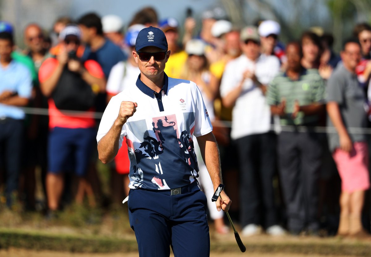 DPWorldTour's tweet photo. .@JustinRose99 wins the Olympic #Gold medal. Congratulations! https://t.co/PBLia2SWNn