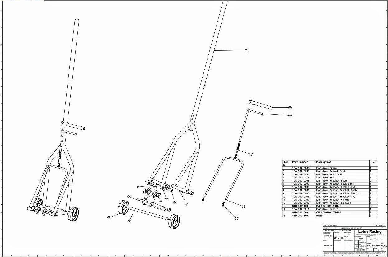 CATERHAM F1 RENOVATION on X: Lotus @CaterhamF1 2010 T127 F1 pit trolley  diagrams  / X
