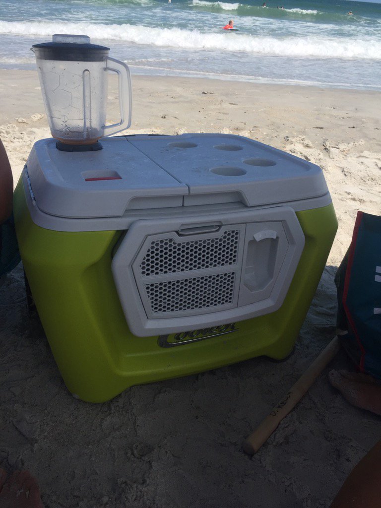 CaplanAndy's tweet photo. @Coolest_Cooler enjoying the Salt Life with our Coolest. #coolestisbetterthanYeti https://t.co/mES7ZoUpsd