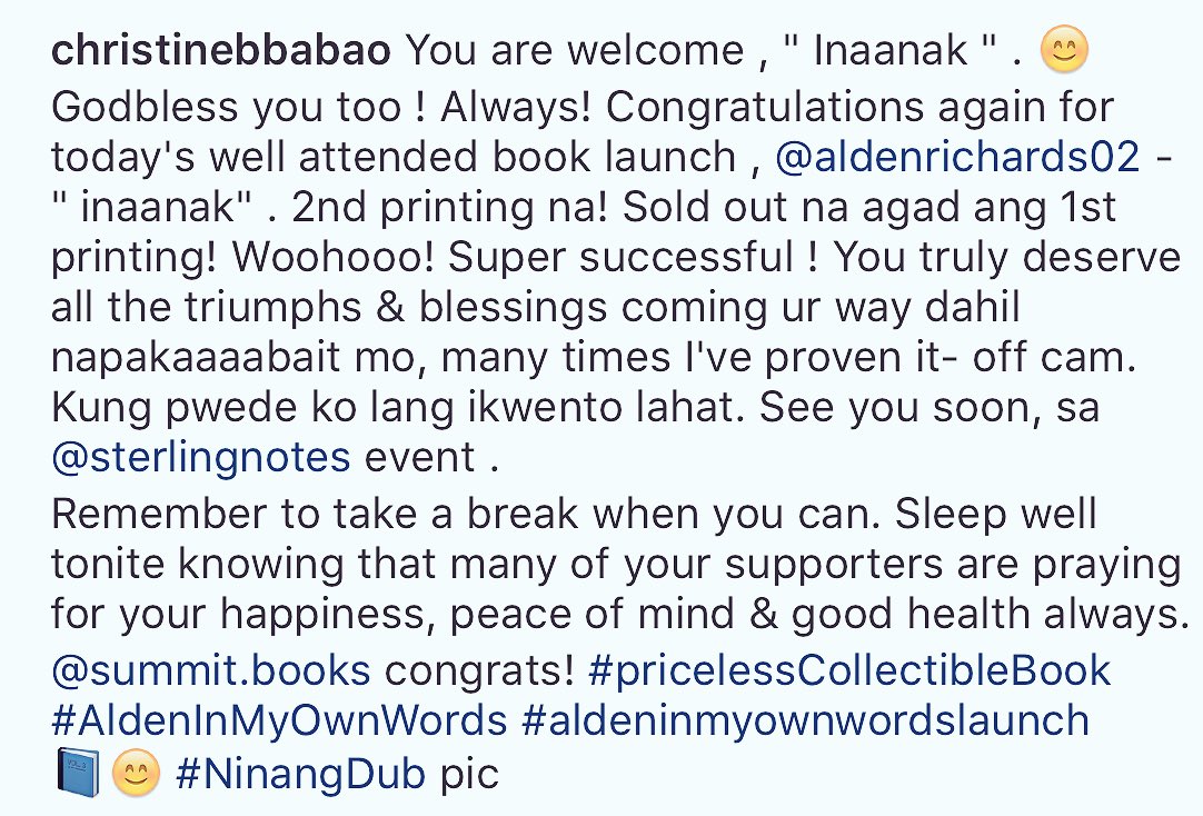 MaiChardOFC2016's tweet photo. Napaka-endearing naman ng "Ninang DUB" 😍. Bait-bait talaga ng inaanak ni Ninang @ChristineBBabao! 😊
#ALDUBBackHome https://t.co/r8lTAZpDsJ