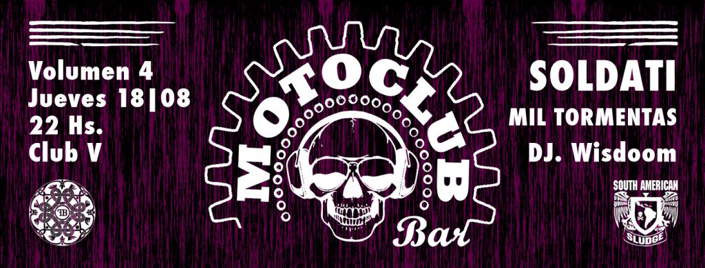 hagamosruidosr's tweet photo. Motoclub Bar Vol.4: Soldati y Mil Tormentas https://t.co/dtQfuf1isp https://t.co/7uo8VVVM0y