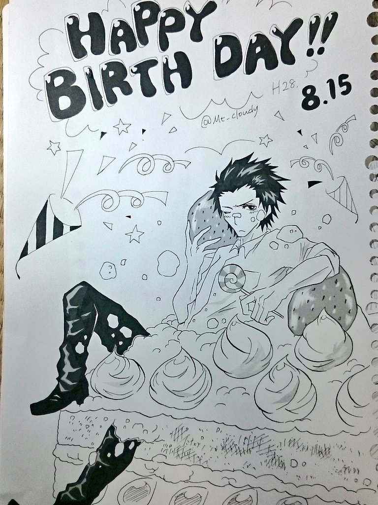 ヤマグモ 烏間惟臣お誕生日おめでとう祭り 烏間惟臣生誕祭16 烏間先生おめでとぅうう もう あの 大好きだっ イリーナちゃんと末永くお幸せに T Co Gae4vh8v2y Twitter