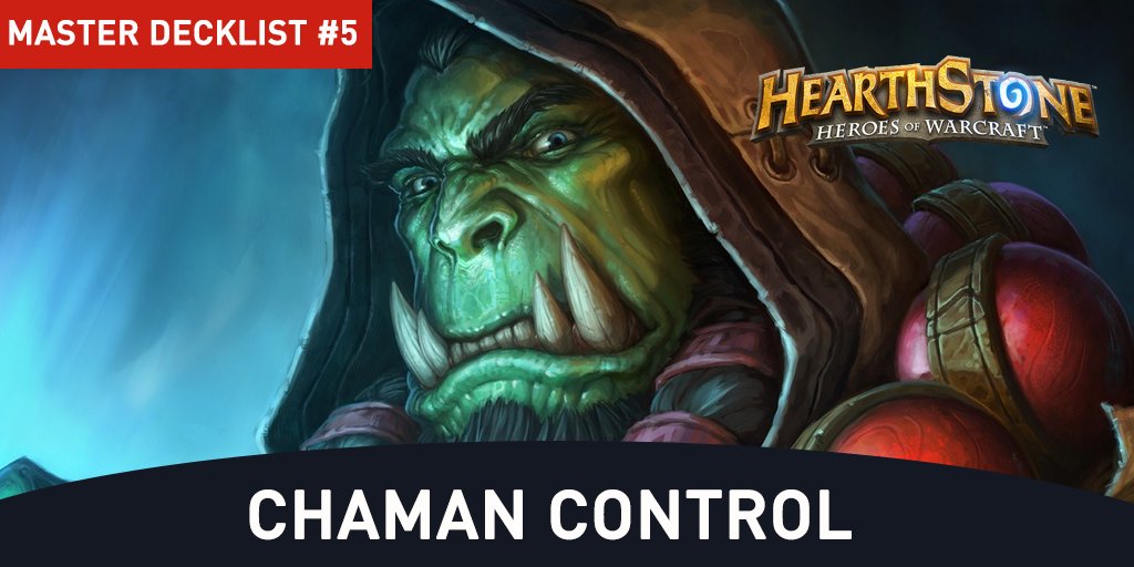CONNECTESPORT's tweet photo. Découvrez le Chaman Control Taunt parfait pour le ladder https://t.co/MUApiUlacE #Hearthstone #masterdecklist https://t.co/q4qav1atX3