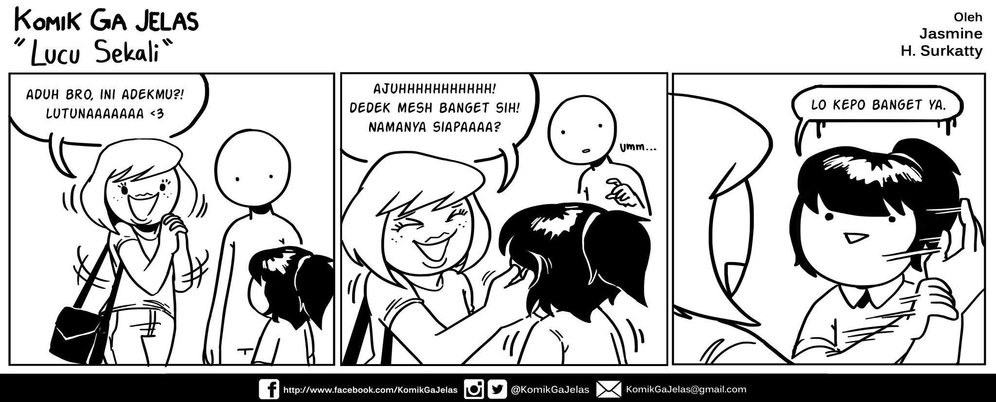 KomikGaJelas On Twitter Komik Ga Jelas Episode 95 Judul Lucu