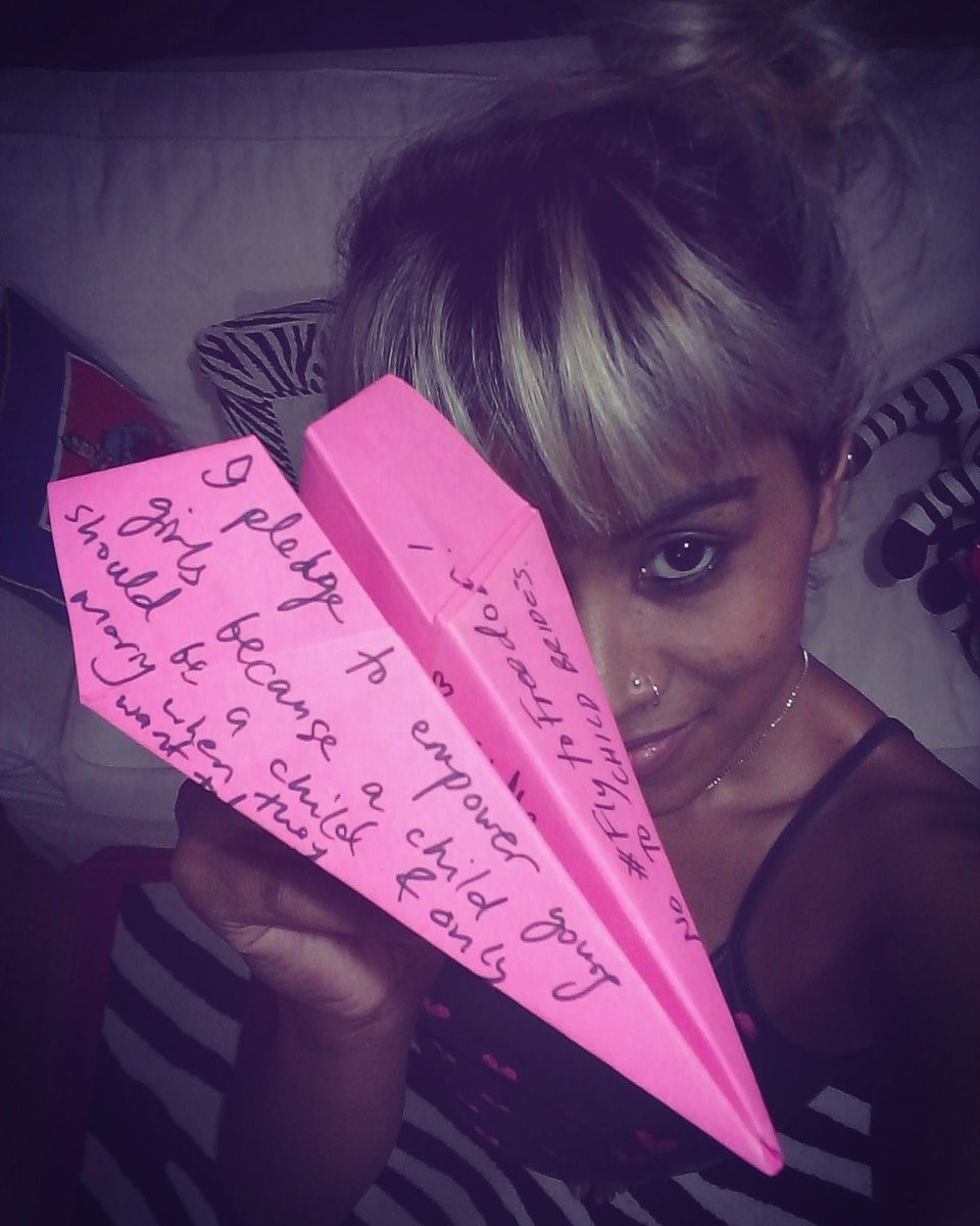 zerebelle's tweet photo. I pledge to empower young girls because... #flytofreedom #cnnireport @cnnireport https://t.co/RD12cLjgeB https://t.co/vO7BS9SYIj