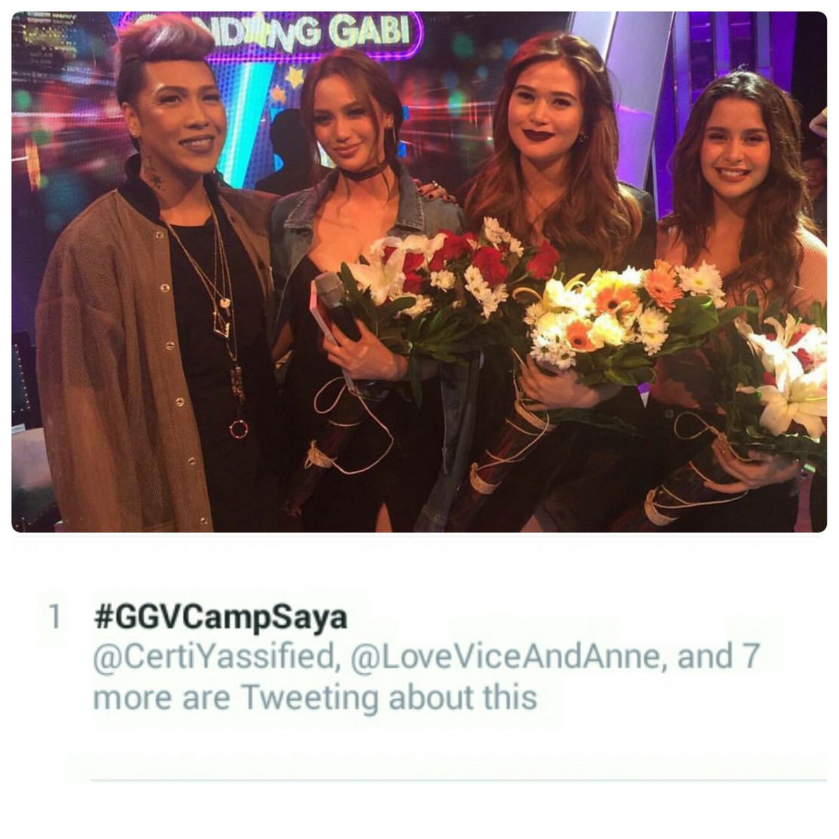 VIVA_Films's tweet photo. #1 spot! Salamat mga bes! See you on National Sawi Day on AUG 24! #CampSawi #GGVCampSaya https://t.co/HiiFE44NsL