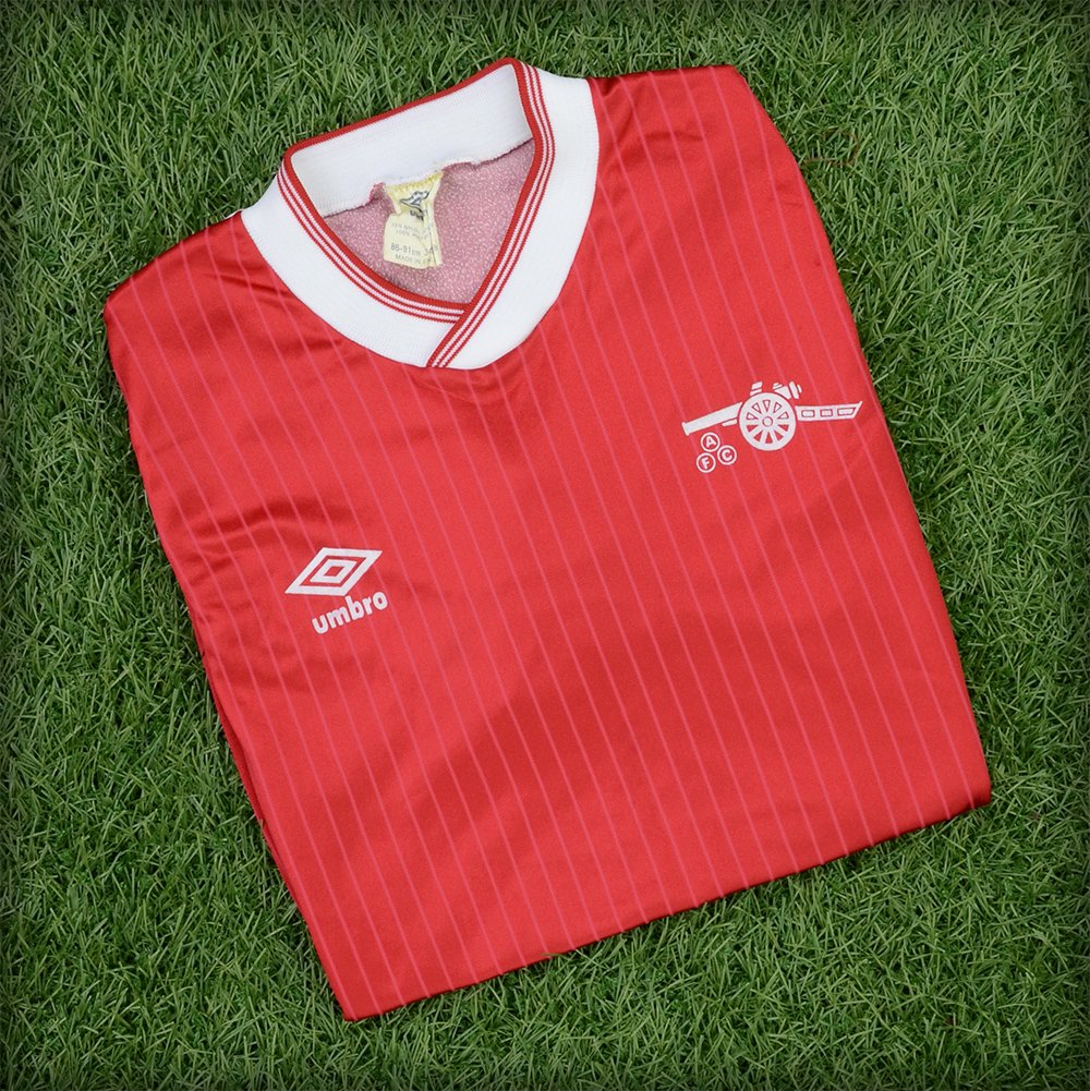 arsenal 85 home shirt