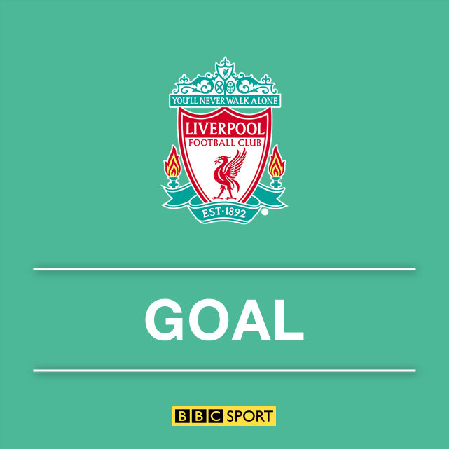 BBCSport's tweet photo. GOAL: #AFC 1-1 #LFC 

That is a stunner.

Philippe Countinho bends a free-kick in.

#AFCvLFC https://t.co/dj6a3es3B9 https://t.co/057bGp8Fsy