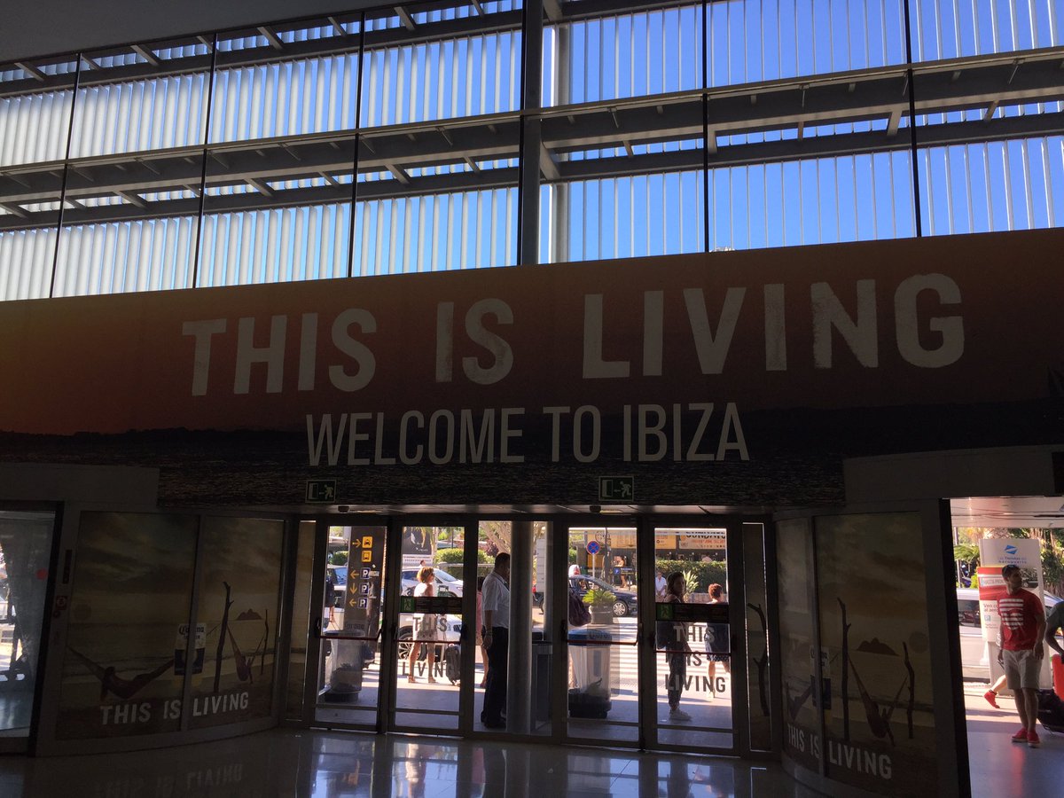 Let's get this party started, Ibiza Bitches!!! #djontour #djgym #lsaibizatour.