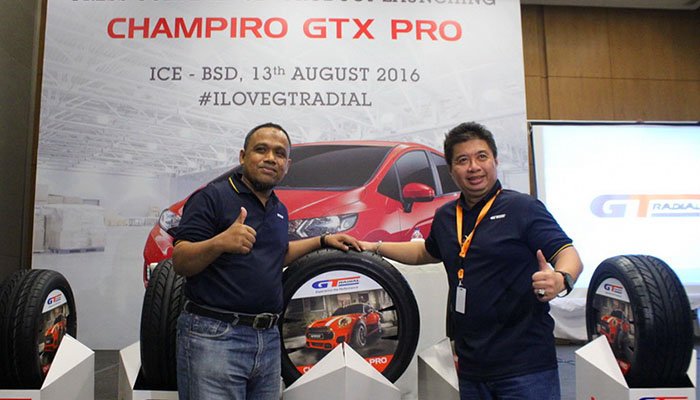 autonesian's tweet photo. GT Radial Luncurkan Ban Baru Khusus Sedan dan City Car https://t.co/i4Wn040ccH #autonesian #otomotif #GIIAS2016 https://t.co/oKa2VAIvgL