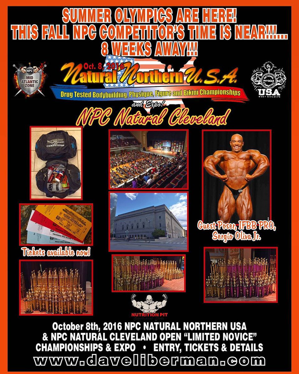 EuropaSportsApp's tweet photo. Get ready for a great #NPC #Natural #Cleveland! October 8th!
#fitness #fit #bodybuilding #figure #ifbb #bikini https://t.co/kpj1Jd8ceI