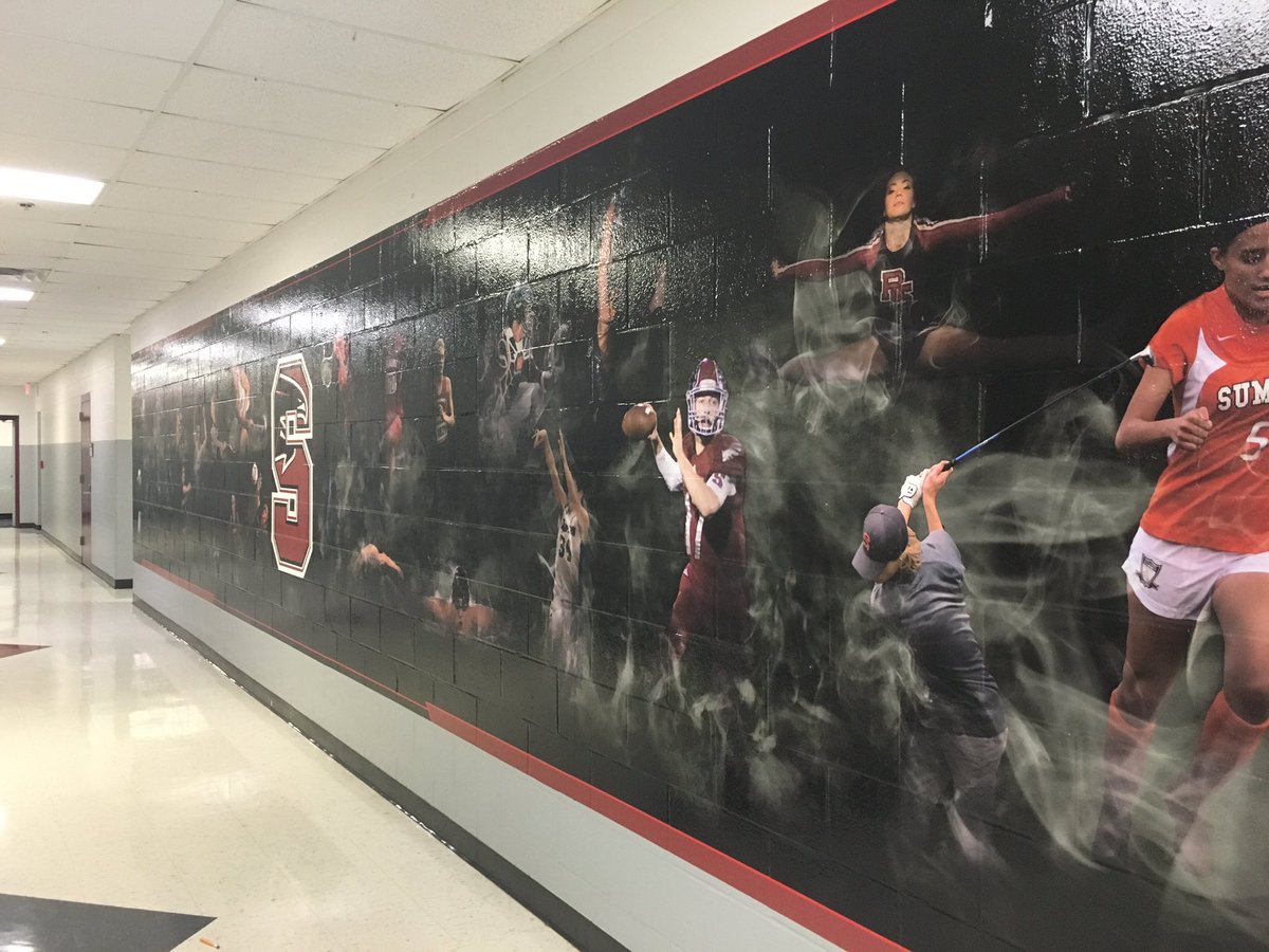 RSHSsports's tweet image. Thx to @Logodaddy for helping us with our wall graphic. And to all our teams for their contributions.