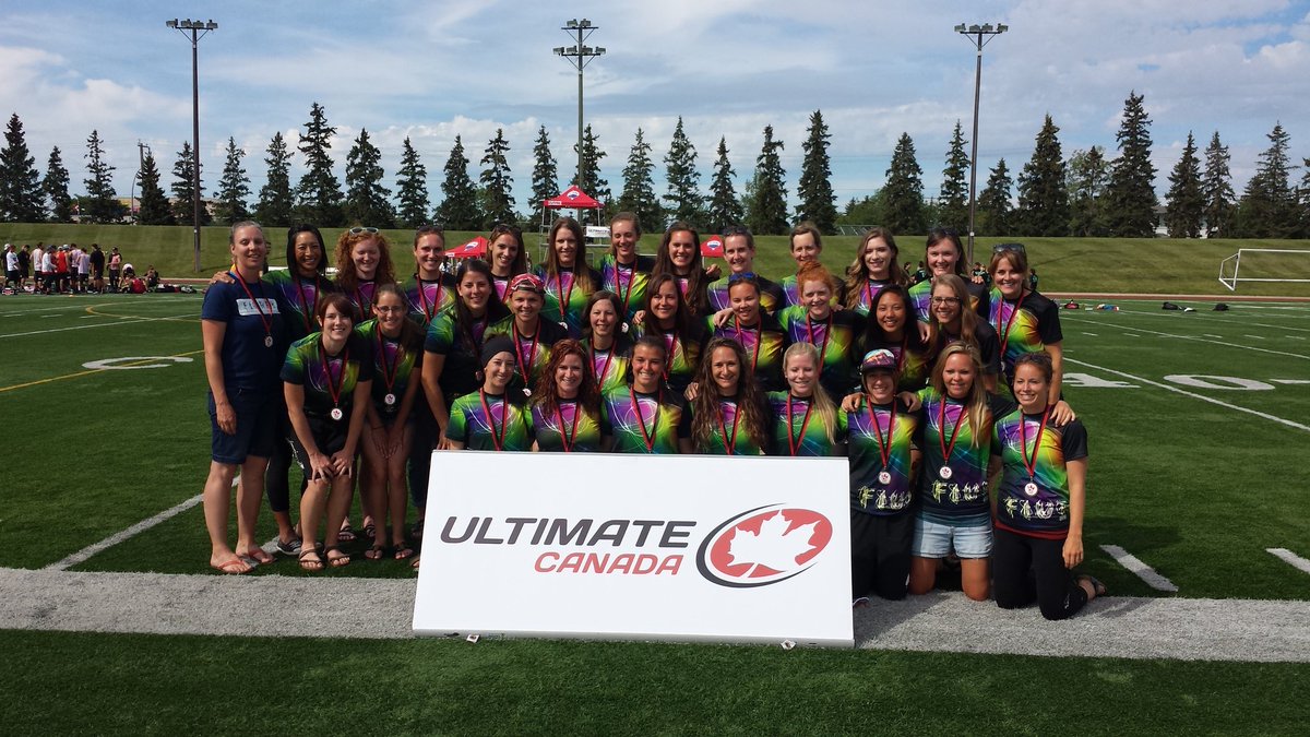 Your Women's division bronze medalists, from Edmonton, @flurry_ewu! Great job! #CUC2016