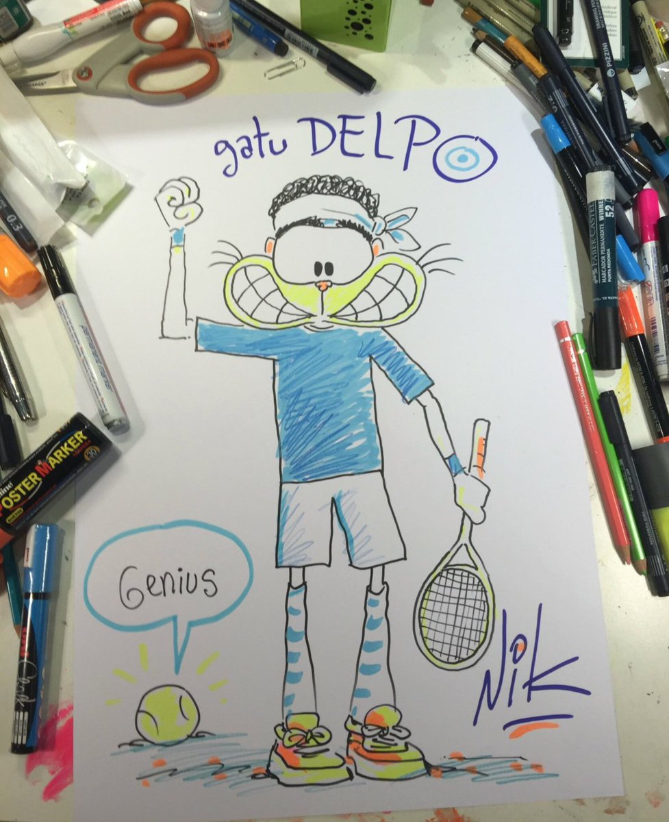 Vamos DELPO, vamos COLOSO!! Ya GANASTE los más importante, nuestros 💙💙💙💙💙💙💙💙💙💙💙💙💙 #Rio2016 #DelPotro #ARG