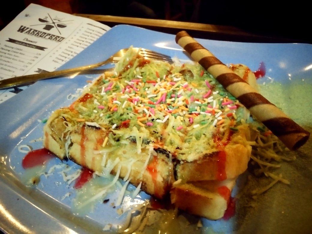 roti bakah cheese macha