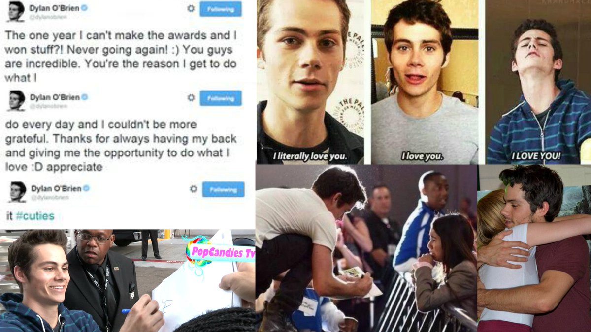 rappsblakes's tweet photo. #DylanOBrien is a great guy and if you think he deserves any hate you obviously dont know a thing abt him so shut up https://t.co/vqPSkpbNUe