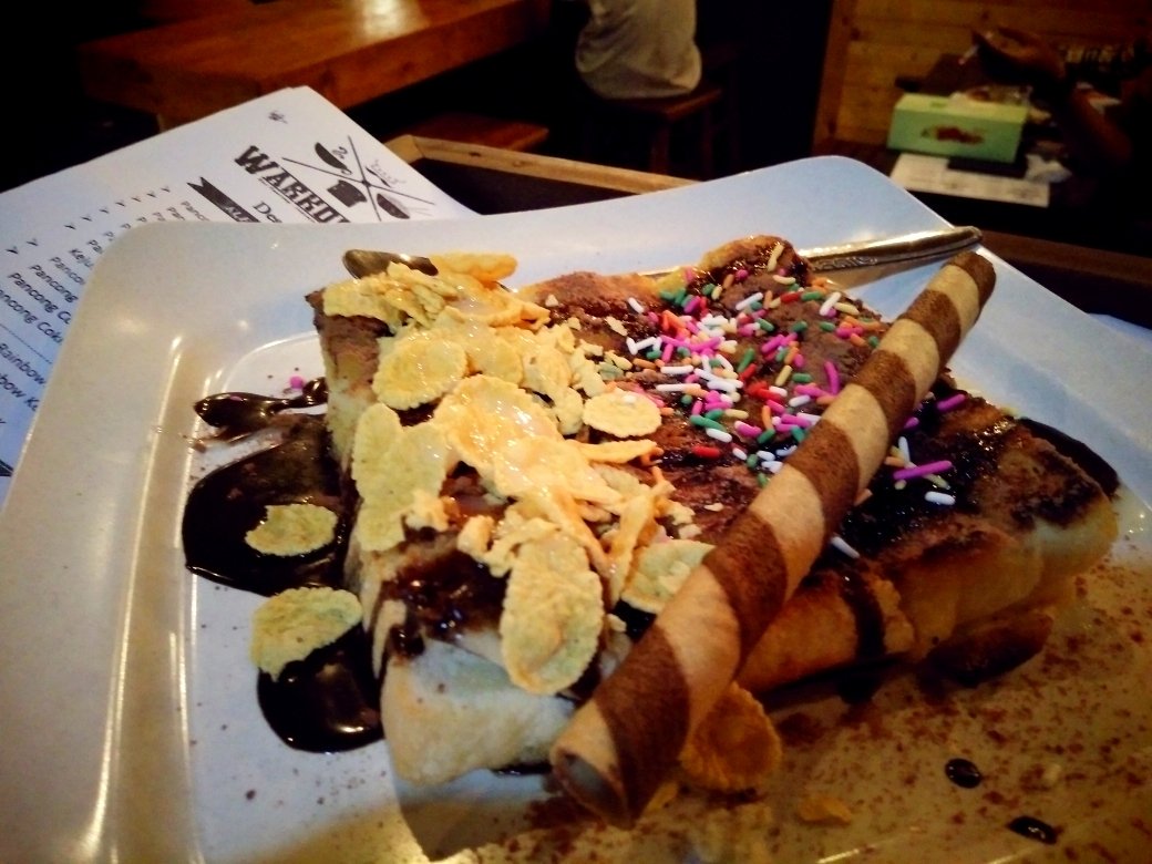 Roti Bakar choco cornflake