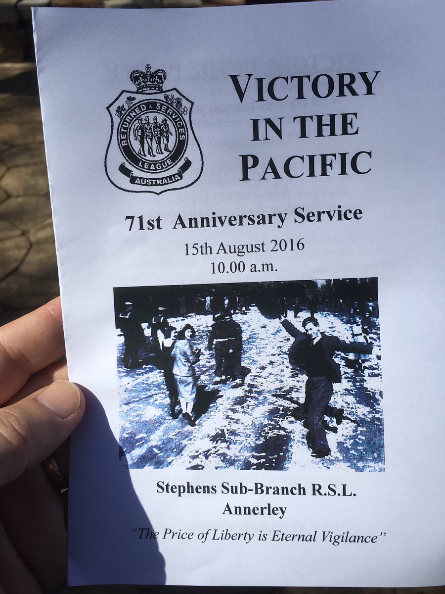 GrahamPerrettMP's tweet photo. At Moorooka for the 71st anniversary of the Victory in the Pacific event with Stephens Sub-Branch RSL. #Moreton https://t.co/EF6MjC39mz