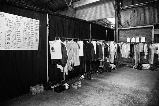 Everything has it's place with <a href="/204events/">204 Events</a> in the dressing room at <a href="/genart/">Gen Art</a>'s 'Fresh Faces' fashion show. ( Rentals: …