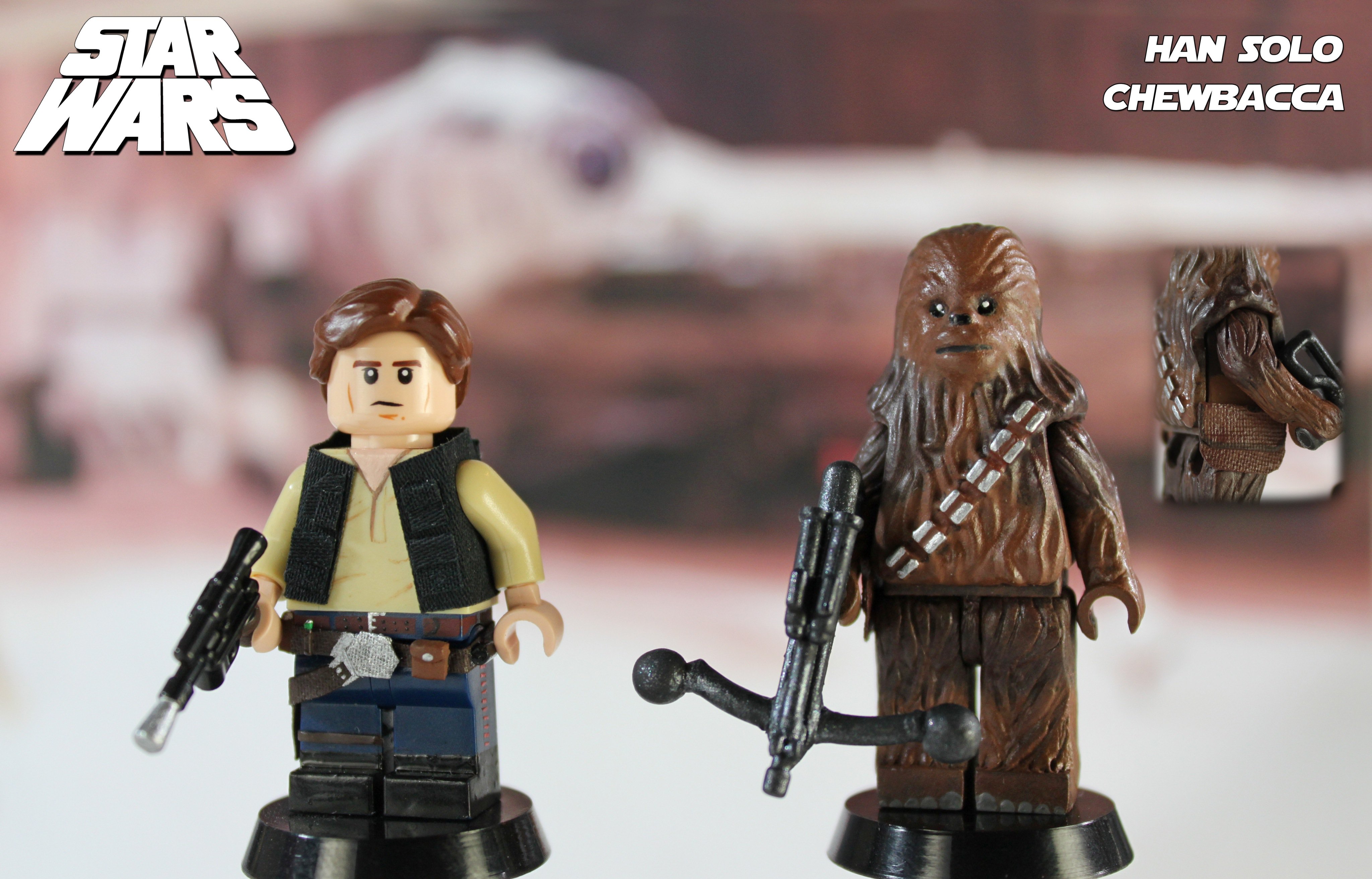 LM9 on X Custom LEGO Star Wars A New Hope Han Solo and Chewbacca TheWookieeRoars Chewbacca HanSolo StarWars ANewHope https t iljXz97zSI X