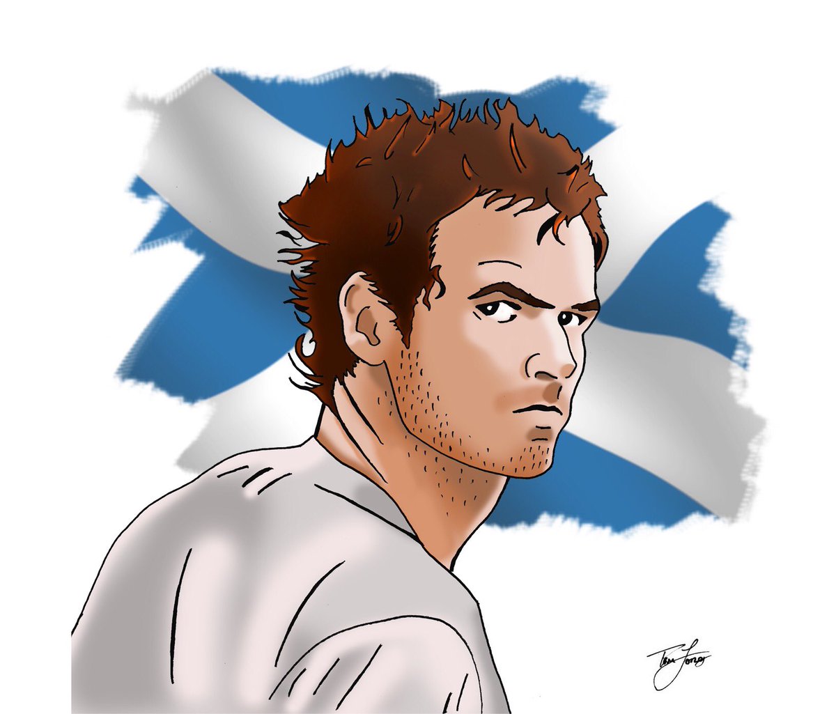 SCOTinUSA's tweet photo. Ok it's FINALLY #MurrayTime #AndyMurray #Rio2106 #ScottishBydesign #TeamEU https://t.co/ZivW5vAYFv
