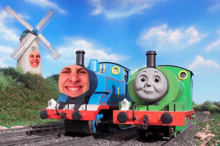 IPhotoshopBen's tweet photo. Saw Thomas the Tank Engben chuggben by a bendmill today https://t.co/C5hyGAowqW