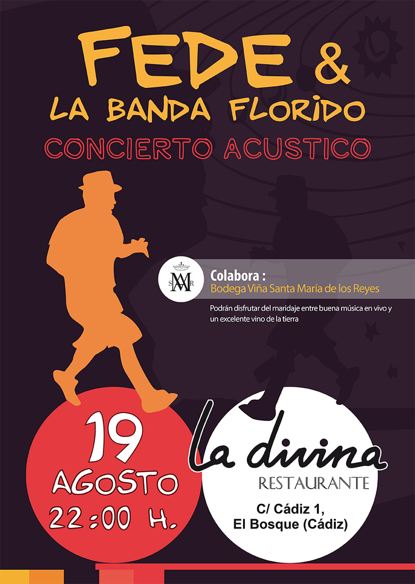 fedeflorido's tweet photo. @DivinaRest  @fedeflorido  @PepePulido77  @manueL_RC_  
 Buena música Buen Vino y Buena Comida ¿Se lo vais a perder? https://t.co/PURhRZJ5Z4