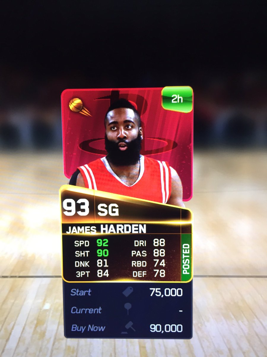 Lolsman99's tweet photo. Harden is up for sale on ps4, go Get him😉 @NBALiveSociety @SELF_MADE_07 @EASPORTSNBA https://t.co/bfAFdlR7Kh