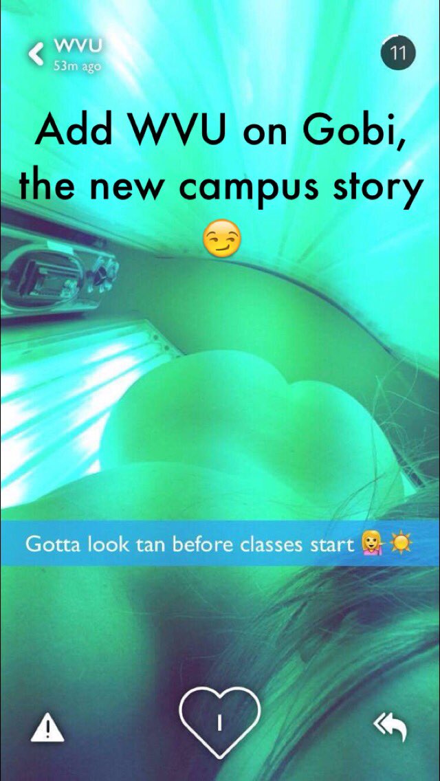 Download Gobi and add WVU for your campus story! #WVU #WVU2020 #WVUMountaineers
