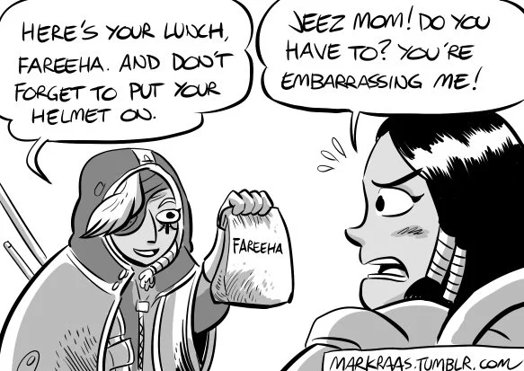 Helicopter mom #ana #overwatch #pharah #lucio 