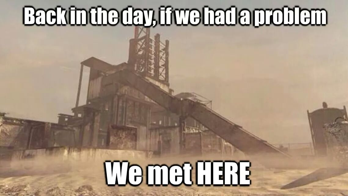 Who remembers the good old days