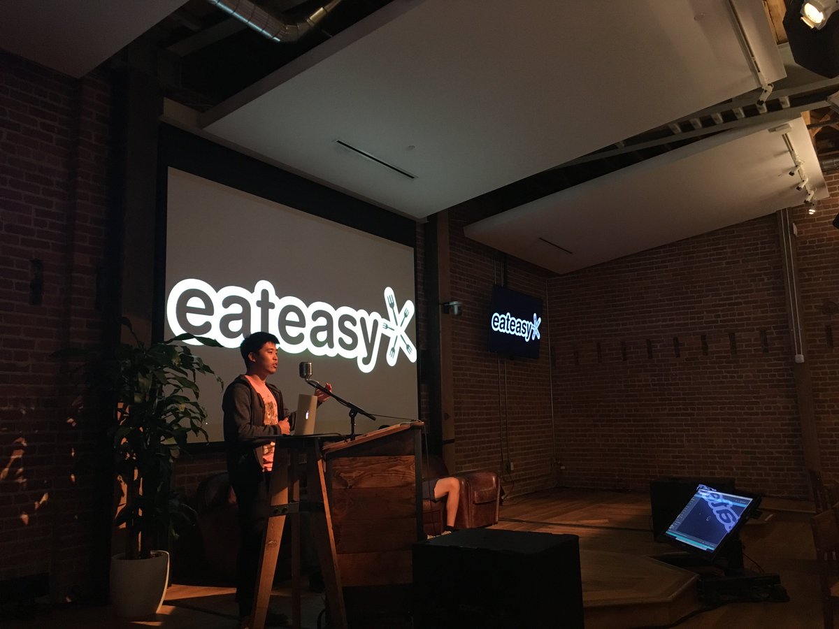 RaevaKumar's tweet photo. Find great food for a group gathering using Eateasy, which leverages insights from Yelp and IBM Watson. #OSHack https://t.co/QywIrQYwrV