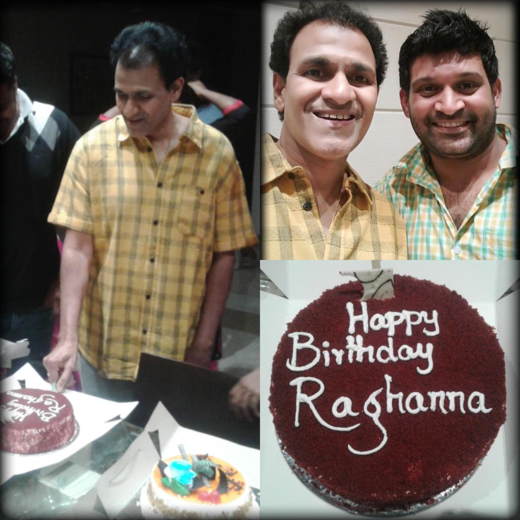 Namma preethiya RAGHANNA awarige Huttu Habbada Hardhika Shubhashayagalu.  Lovebu sir 😊😊👍✌