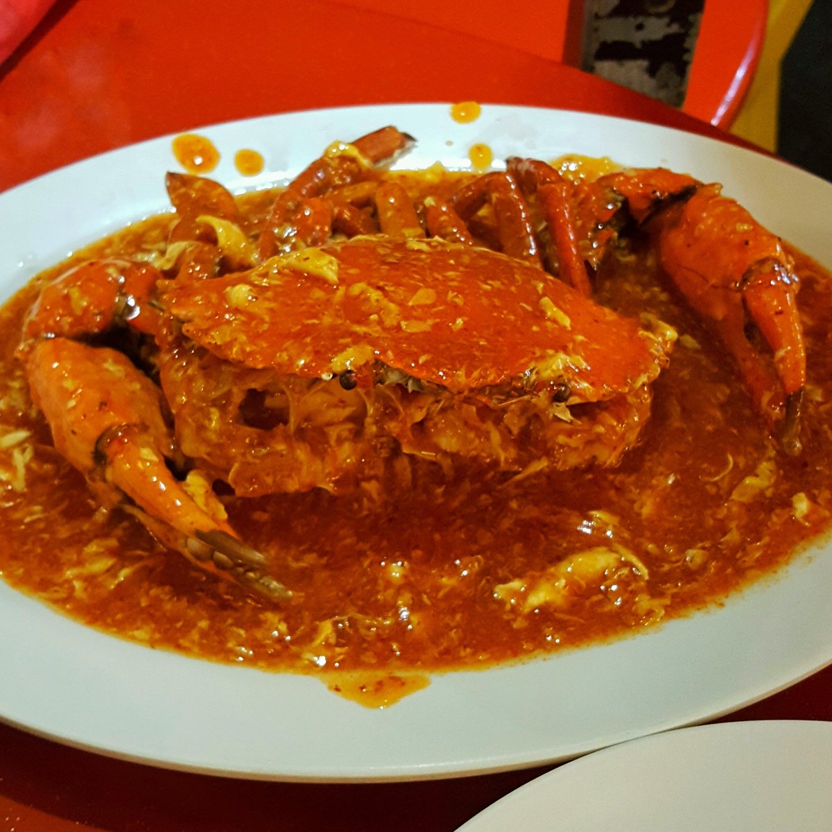 Chilli crabbing in SG