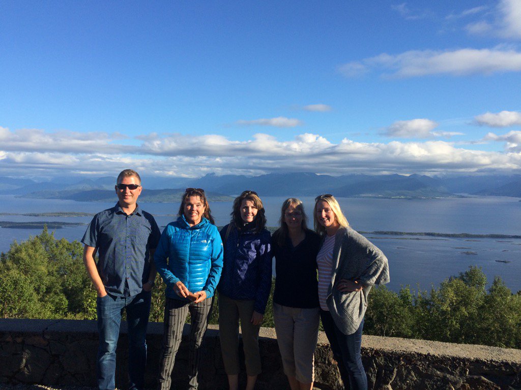 PereymaMath's tweet photo. @MsgrJohnPereyma #NORCAN team reunites with Molde colleagues. So much discussion already! https://t.co/U3DmNwjBNV