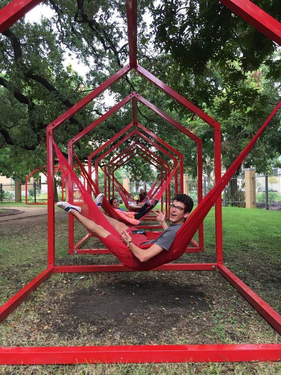 miabobiya's tweet photo. #TEAMDISCOVERY had a LIT TIME becoming artsy at the @SAMAart #ExploreSAculture #weluvhammocks #art @TU_EXPLEARNING https://t.co/d91RZsjTZ5