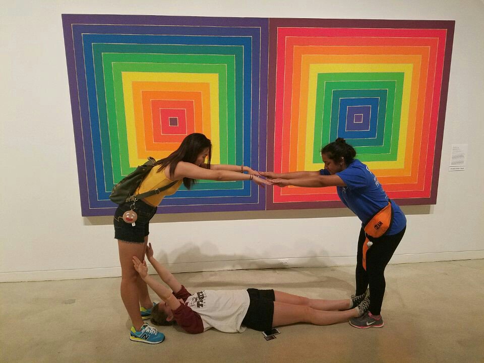 miabobiya's tweet photo. #TEAMDISCOVERY had a LIT TIME becoming artsy at the @SAMAart #ExploreSAculture #weluvhammocks #art @TU_EXPLEARNING https://t.co/d91RZsjTZ5
