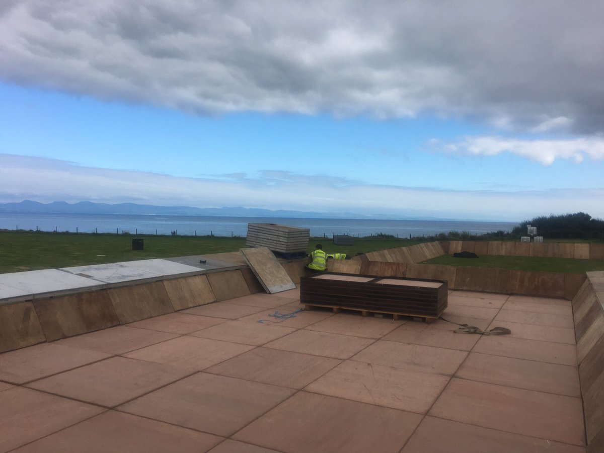 Glassbutter's tweet photo. Just 180,000 gallons of water needed! Pool gap build day 2! Don't forget your tickets https://t.co/LESMNGhtVc https://t.co/0Hnci5aMXq