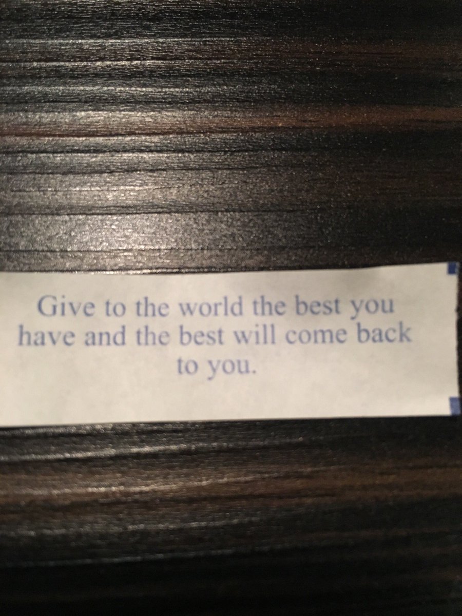 Arkie_She_Devil's tweet photo. Today's #fortunecookie philosophy https://t.co/8AHAo43vYe