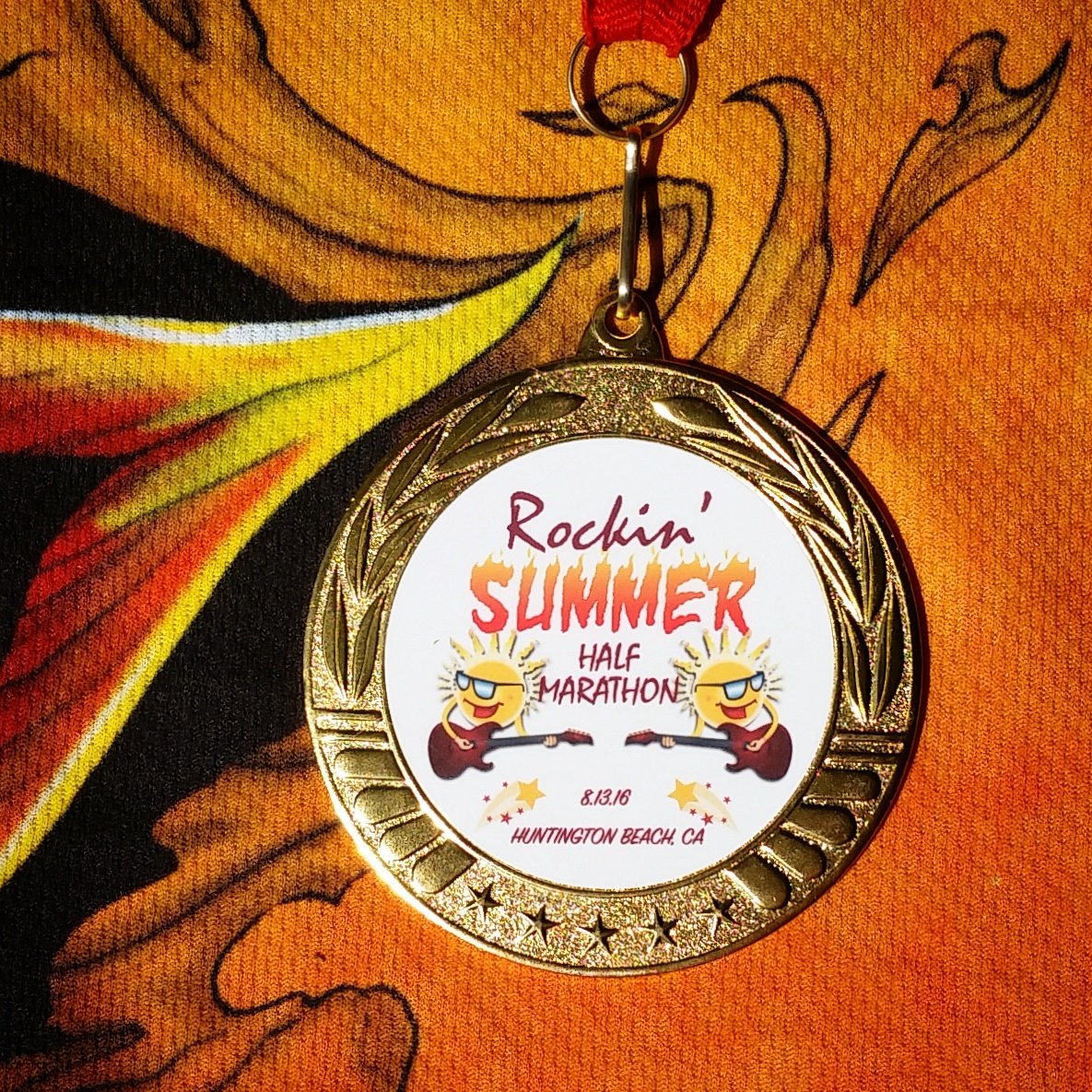 RunWalkSarah's tweet photo. @abwrunning Rockin' Summer Half Marathon 8/14/16 https://t.co/rvJJ1GUBnm
