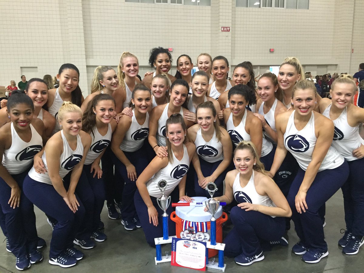 Such a successful weekend at NDA camp! 1st place, Best All Around Team and a Gold Bid to Nationals! 💙