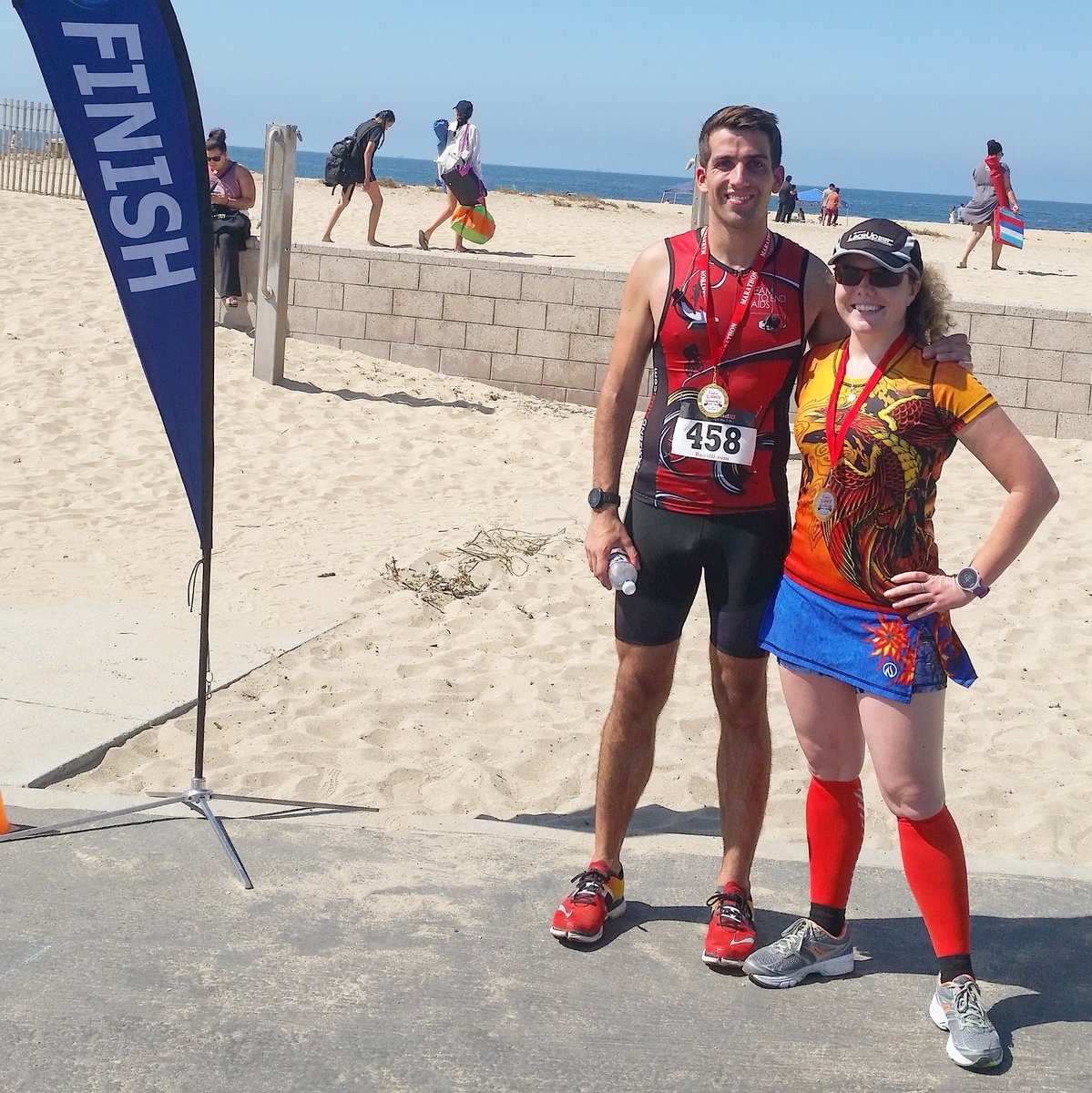 RunWalkSarah's tweet photo. @abwrunning Rockin' Summer Half Marathon 8/14/16 https://t.co/1WmMS5GfHV